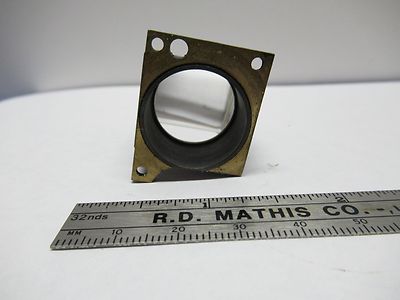 Antique Vintage Bausch & Lomb Mounted Prism Microscope Optics