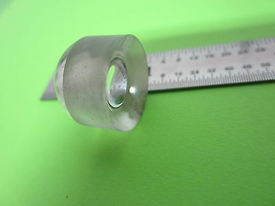 OPTICAL THICK CONCAVE CONVEX MINI LENS LASER OPTICS BIN#8Y-84
