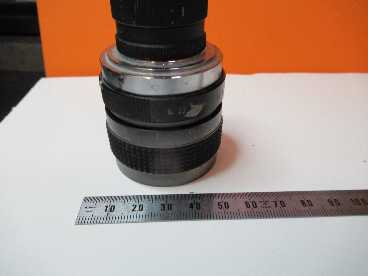 LENS CAMERA ZOOM INSPECTION COMPUTAR OPTICS MICROSCOPE PART AS PICTURED 55R-B-08