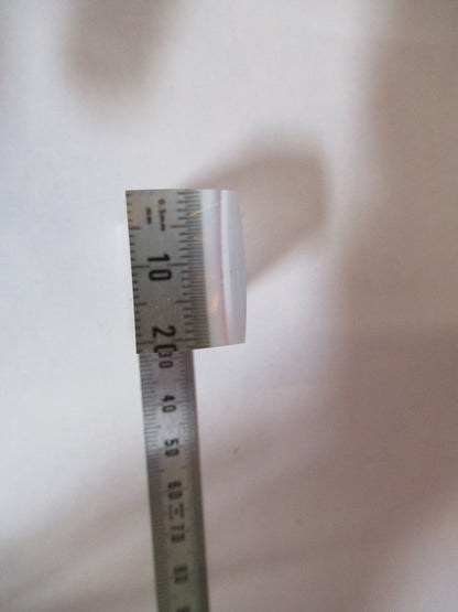 OPTICAL RECTANGULAR CONVEX LENS UNCOATED OPTICS  AS PICTURED T1-A-74