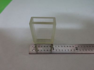 CARL ZEISS GERMANY SPECTRAL QUARTZ CELL SPECTROSCOPIC AS IS BIN#U3-A-21