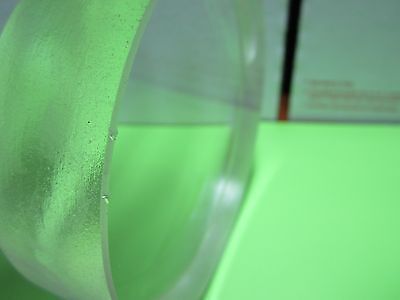 GROSSE OPTISCHE LINSE PLANO-KONKAV-LASEROPTIK BIN#37-02