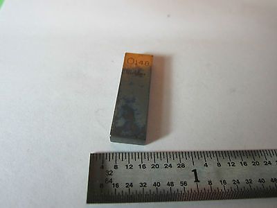 WEBBER STANDARD GAGE 0.148" BLOCK AS IS BIN#31-33