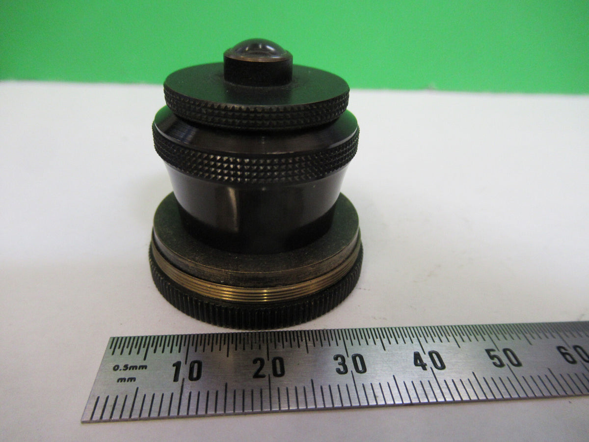ANTIQUE BRASS  CONDENSER PART  WATSON MICROSCOPE PART AS PICTURED &R2-B-68