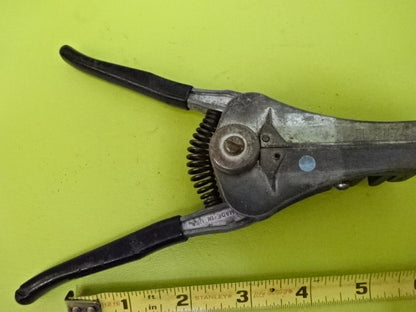 FOR PARTS CABLE STRIPPER TOOL [rusty] AS IS #TA-3-11