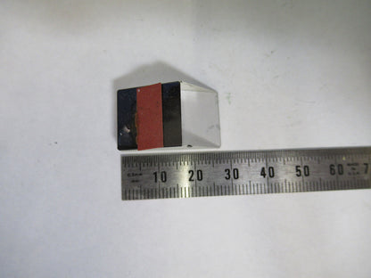 BAUSCH LOMB GLASS PRISM OPTICS MICROSCOPE PART AS PICTURED &G2-A-90