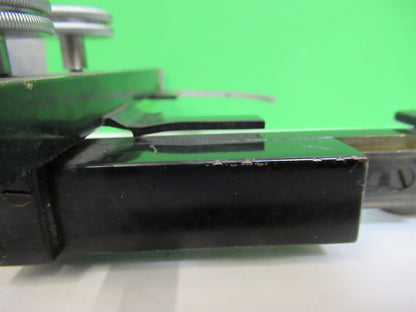 BAUSCH LOMB UNIVERSAL XY STAGE CLIPS MICROSCOPE PART AS PICTURED S1-B-97