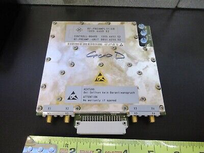 BOARD for ROHDE & SCHWARZ EMI RECEIVER RF PRE-AMPLIFIER 1005.4600.02 &4B-A-75