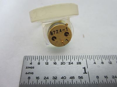 OPTICAL ZERODUR LENS + PRISM + SENSOR for  LASER OPTICS AS IS B#L6-08