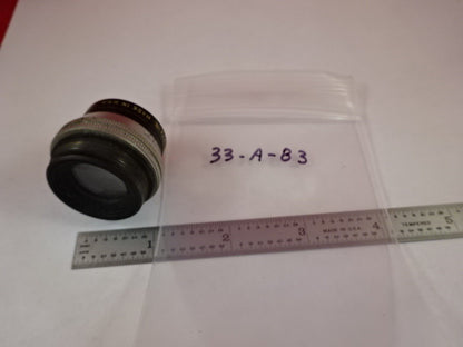 Antique Optical Lens Anastigmat Ilex Paragon 3 1/2 Inches Optics