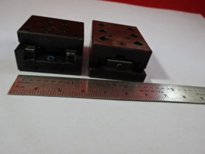 Lot 2 Ea Steel Positioning Stage Slide Bearing for Optics Fixture