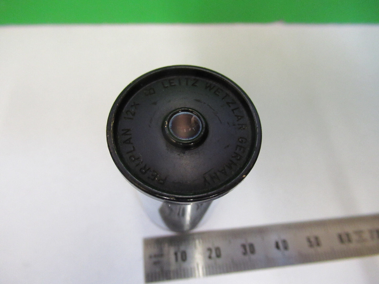 Antique Ernst Leitz 12X Ocular Eyepiece Microscope Part
