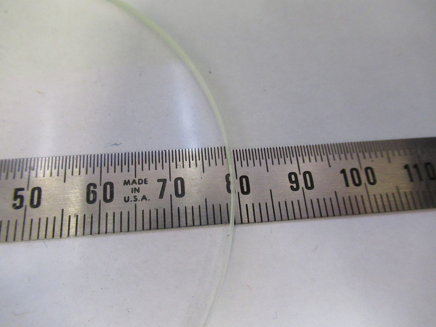 OPTICAL FLAT WINDOW BK7 THICK GLASS MIL SPEC OPTICS AS PICTURED V3-A-15