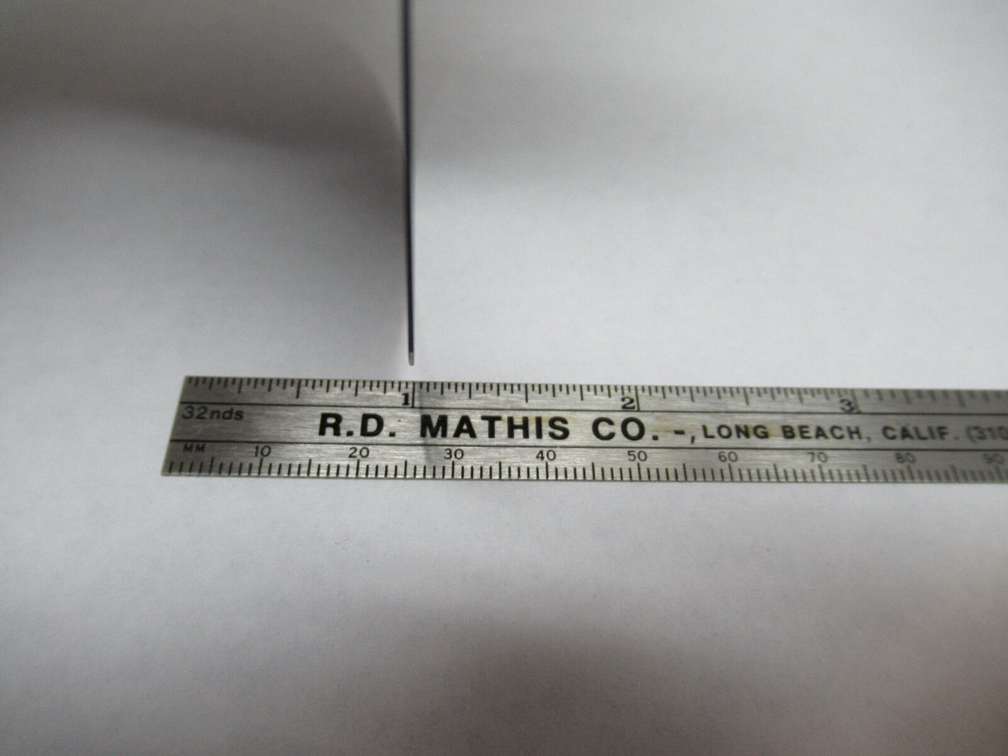 ONE WAFER LITHIUM NIOBATE LN SAW SURFACE ACOUSTIC WAVE  Y128d BLK AS IS #85-A-06