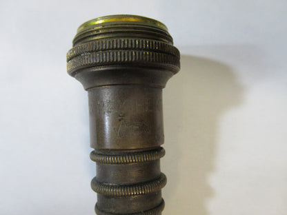 Antique Brass C. Reichert Austria Objective Microscope Part
