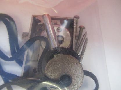 CARL ZEISS LOCK for wood cabinet with key MICROSCOPE PART AS PICTURED Y4-A-63