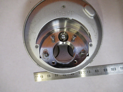 OLYMPUS JAPAN NOSEPIECE QUADRUPLE MICROSCOPE PART AS PICTURED Q9-FT-88