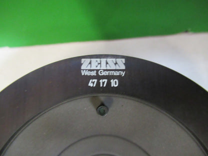 ZEISS GERMANY SEXTUPLE NOSEPIECE  471710 MICROSCOPE PART AS PICTURED T2-A-23