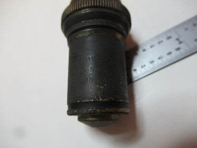 Antique Brass Objective Bausch & Lomb Apo 90X Microscope Part