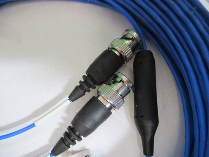 PCB PIEZOTRONICS CABLE 1/4-28 TO TWO BNC 100 FEET 010AYQM AS PICTURED 18-FT-54
