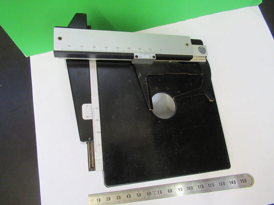 Epoi Nikon Japan Xy Stage Table Works Fine Microscope Part