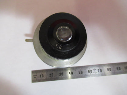 KYOWA JAPAN CONDENSER + IRIS OPTICS MICROSCOPE PART AS PICTURED T9-A-12