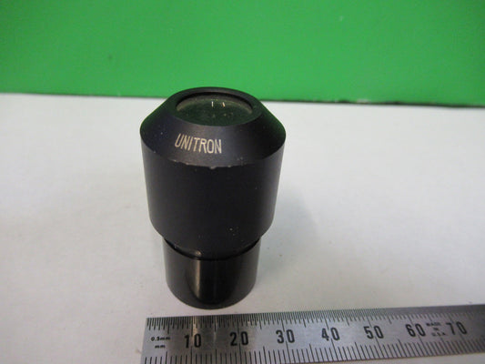 EYEPIECE UNITRON JAPAN W10XP LENS OPTICS MICROSCOPE PART AS PICTURED T3-C-17