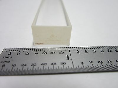 OPTICAL RECTANGULAR LENS PLANO CONCAVE MIL SPEC LASER OPTICS BIN#R1-34