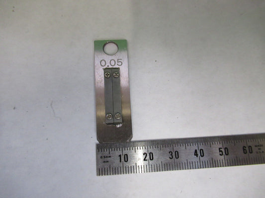 ZYGO INTERFEROMETER SLIT 0.05 OPTICS MICROSCOPE PART AS PICTURED T2-A-52
