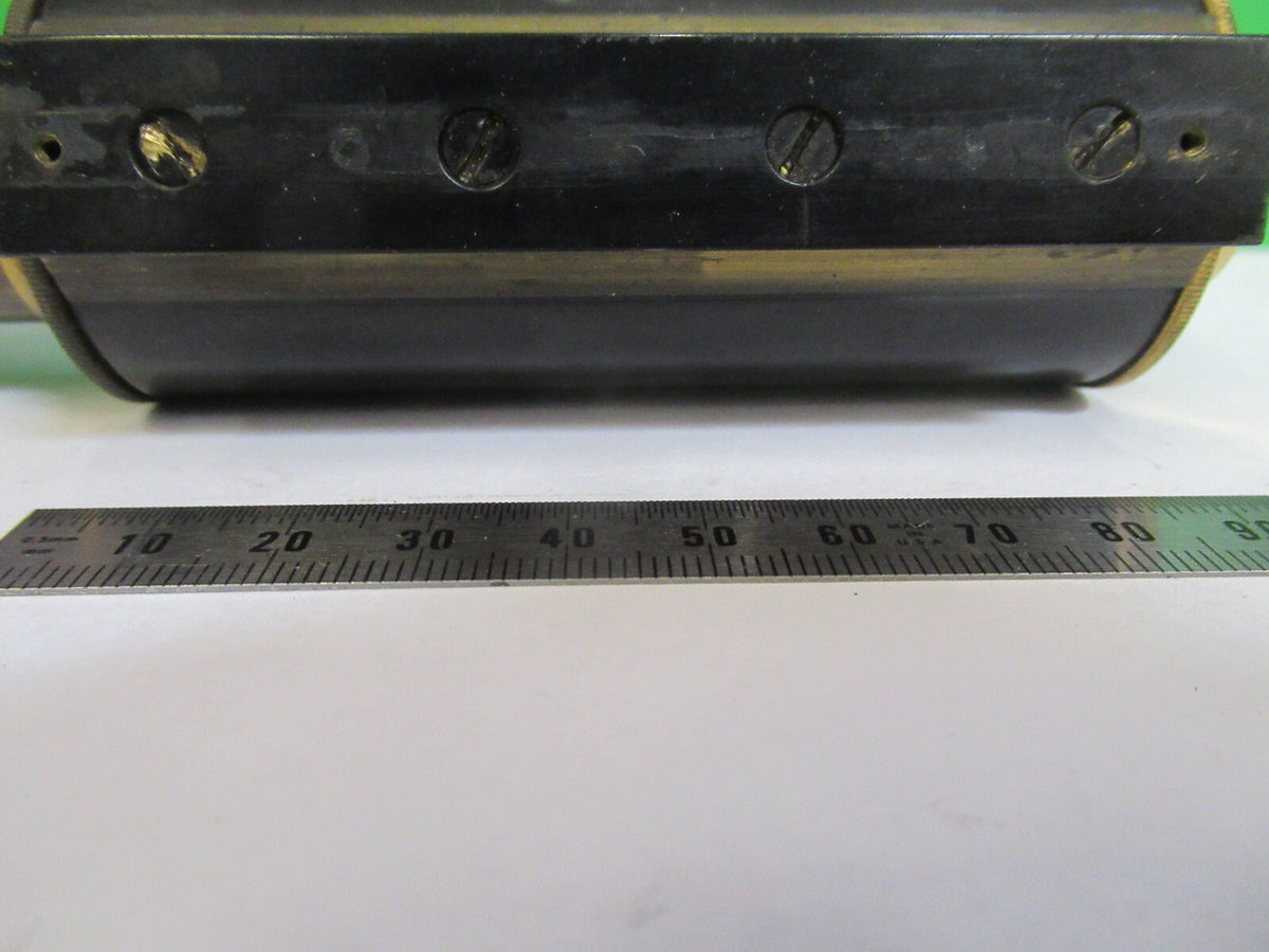 Antique Watson London Brass Tubus + Nosepiece Microscope Part AS Pic