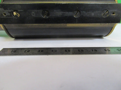 Antique Watson London Brass Tubus + Nosepiece Microscope Part AS Pic