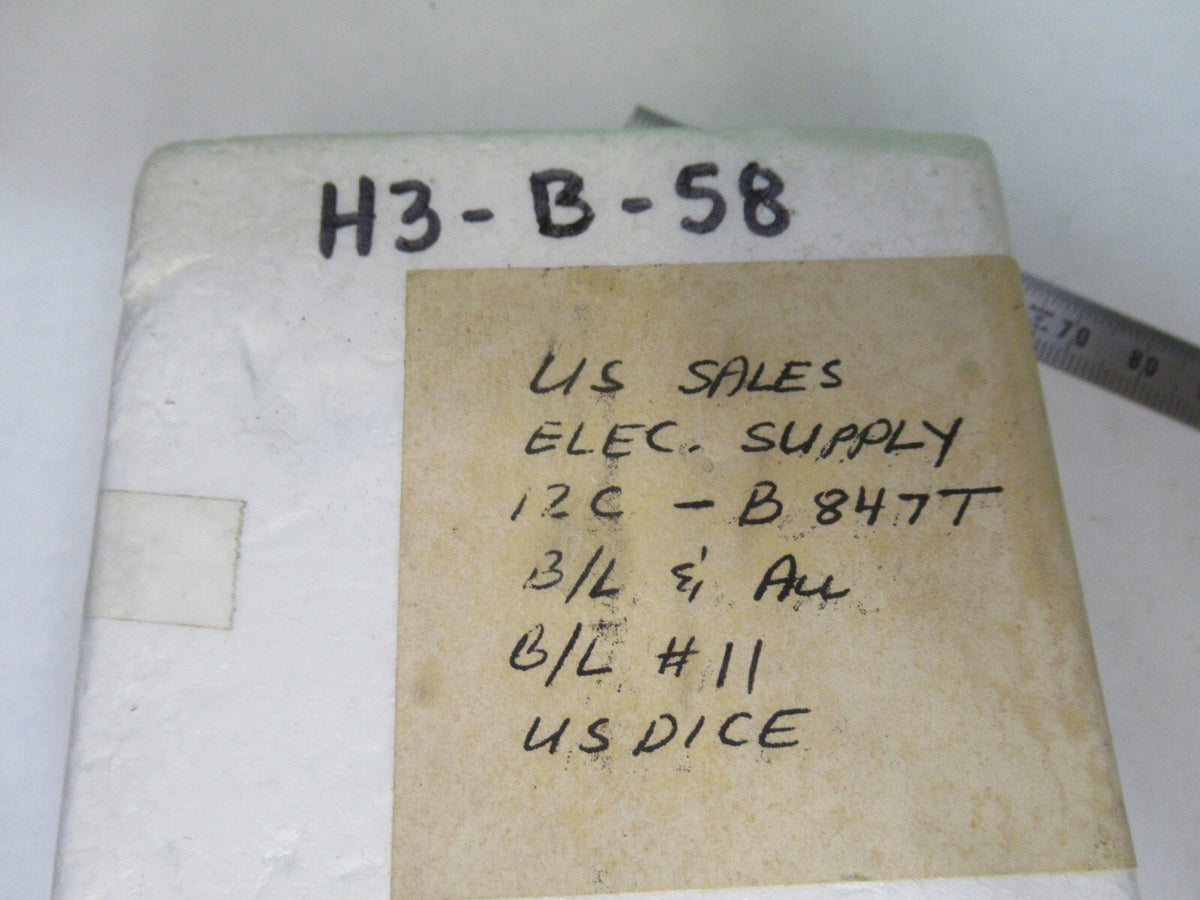 COLLECTABLE SILICON WAFER WITH COMPONENTS AS PICTURED &H3-B-58