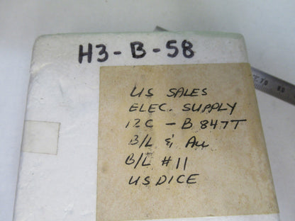 COLLECTABLE SILICON WAFER WITH COMPONENTS AS PICTURED &H3-B-58