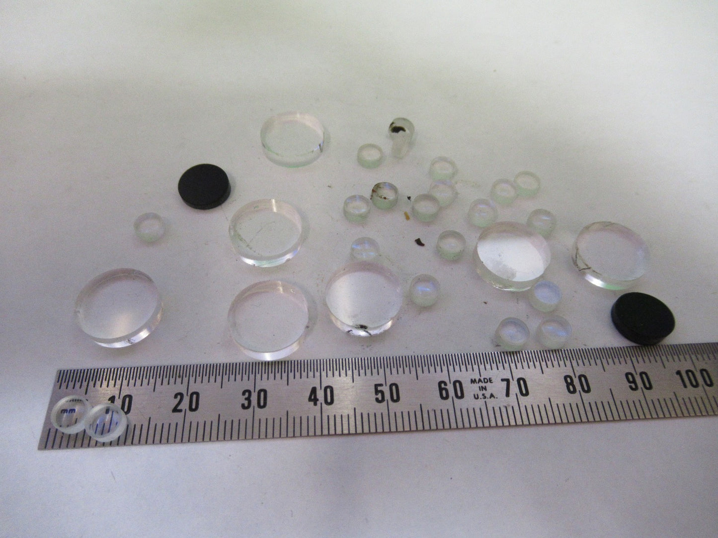 OPTICAL LASER LOT MINI LENSES PHOTONICS OPTICS LENS AS PICTURED V1-A-44