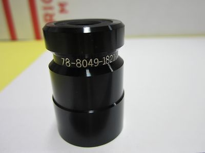 MICROSCOPE PART OPTICAL OLYMPUS JAPAN 67.43 mm OPTICS AS IS BIN#G7-11
