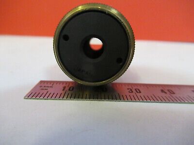 BAUSCH LOMB OBJECTIVE 40X /160 LENS OPTICS MICROSCOPE PART AS PICTURED &8Y-A-20