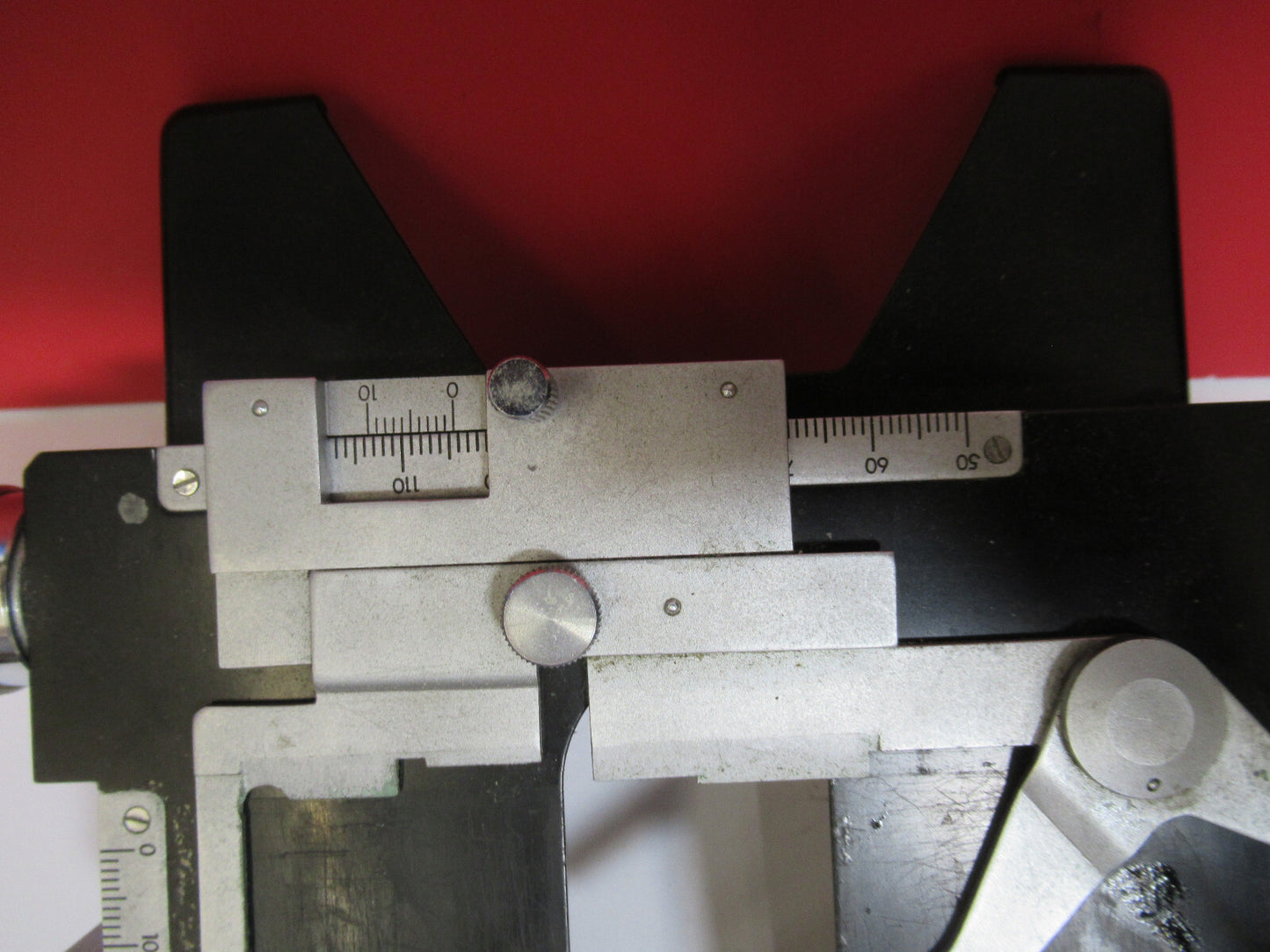 OLYMPUS JAPAN XY TABLE STAGE RARE MICROSCOPE PART AS PICTURED S3-B-56