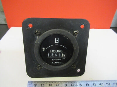 BELL 206 INDICATOR DATCON 873IB CLOCK AIRCRAFT PART AS PICTURED &C1-A-06