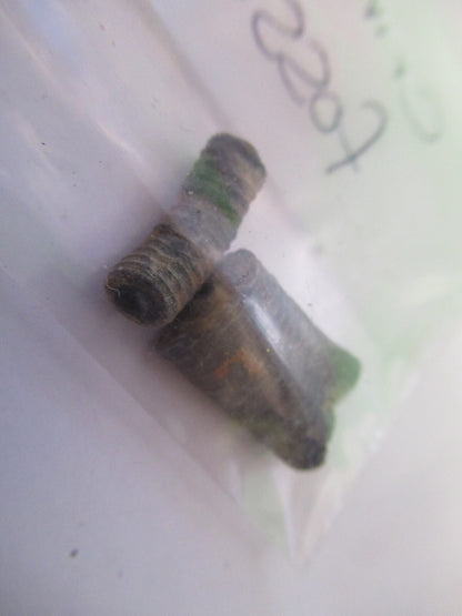 LOT PYTHON CRINOID EPIDOTE BADGER MICROSCOPE SAMPLES AS PICTURED X4-A-64