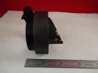 MICROSCOPE PART NIKON JAPAN MOUNTED IRIS DIAPHRAGM OPTICS AS IS #Y5-D-05