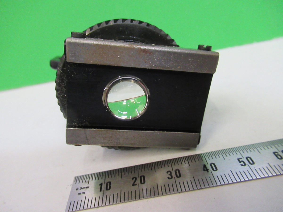 LEITZ GERMANY DIAPHRAGM IRIS ASSEMBLY MICROSCOPE PART AS PICTURED X9-B-74
