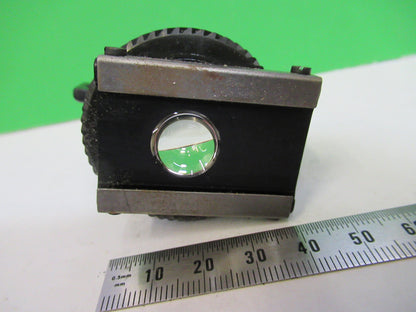 LEITZ GERMANY DIAPHRAGM IRIS ASSEMBLY MICROSCOPE PART AS PICTURED X9-B-74