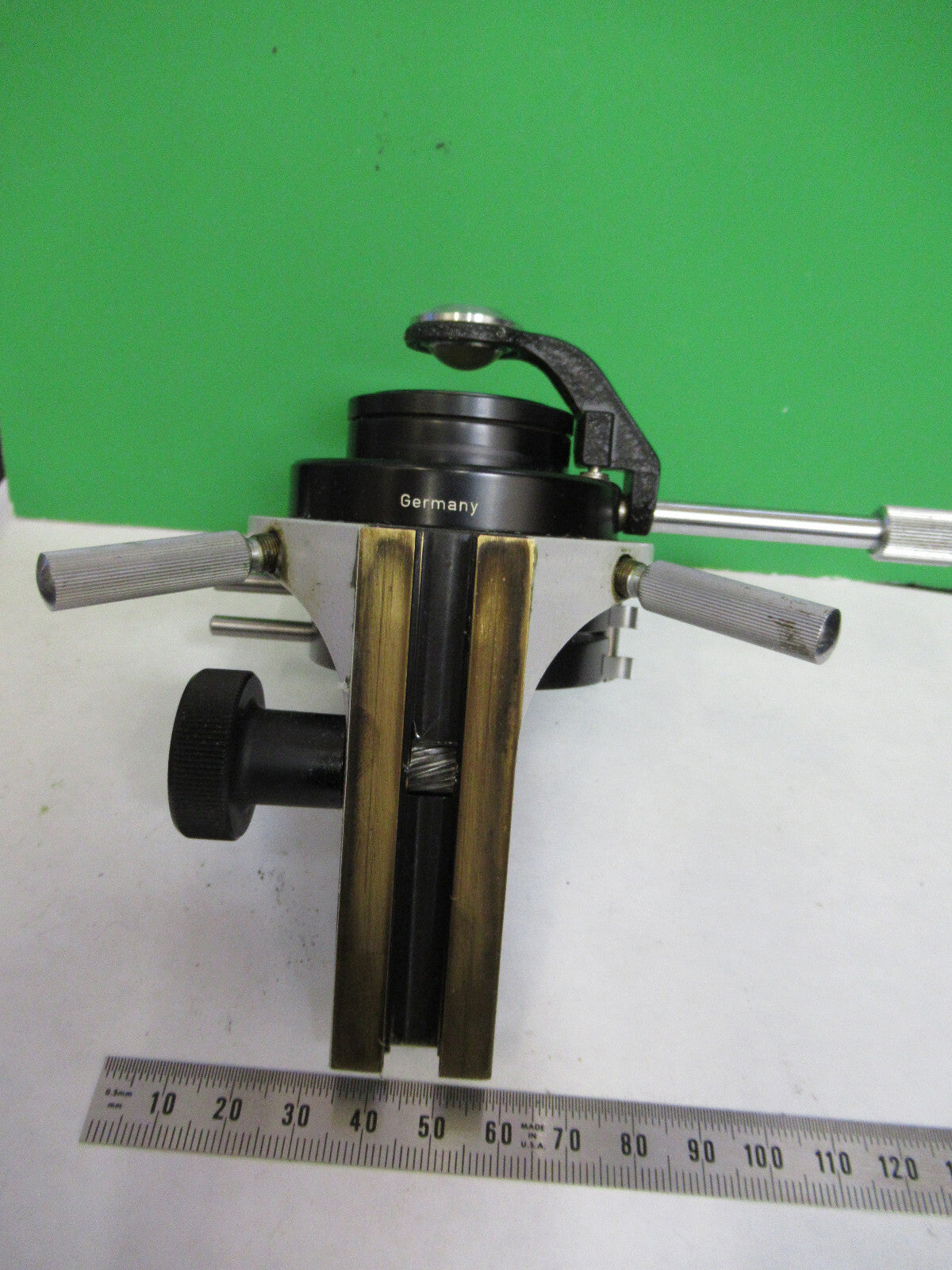 ZEISS GERMANY POL CONDENSER + POLARIZER HOLDER MICROSCOPE PART AS PICTURED X9B64