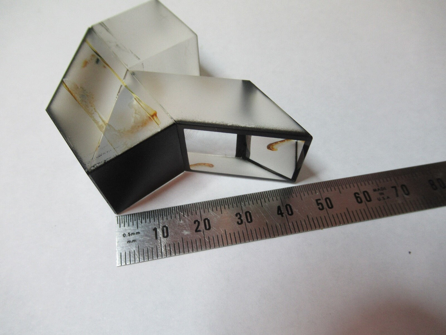 WILD HEERBRUGG SWISS PRISM ASSEMBLY OPTICS MICROSCOPE PART AS PICTURED  S2-C-116