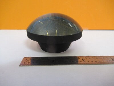 Large Highly Convex Optical Lens Rare Optics Mil Spec