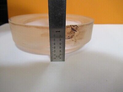 OPTICAL MIL SPEC HUGE LENS PLANO CONCAVE THICK GLASS OPTICS AS PICTURED FT-6-206
