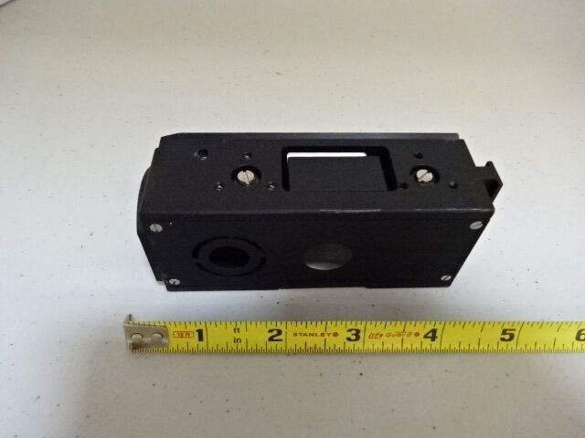 MICROSCOPE PART ZEISS GERMANY AXIOTRON BEAM SPLITTER 452870 OPTICS AS IS #AP-05