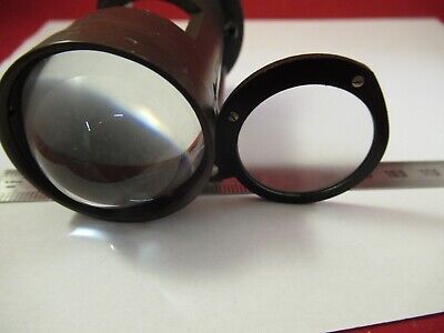 ZEISS POLMI DEUTSCHLAND MESSING MONTIERTE LINSENOPTIK MIKROSKOP WIE ABGEBILDET &amp;12-A-68