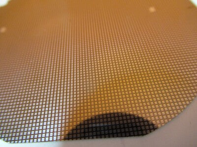 COLLECTABLE THIN SILICON WAFER WITH COMPONENTS AS PICTURED &P7-A-15