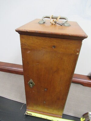 Carl Zeiss AG Empty Wood Cabinet 1800's Microscope Part